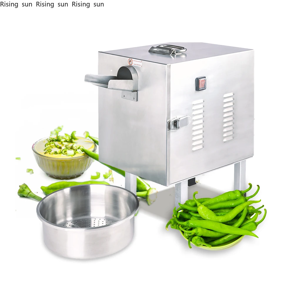 

Factory Price Multi-function Electric Cutting Machine Green Onions Slicer Cutter Stainless Steel Vegetable Chopping Machine