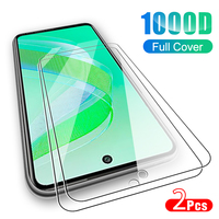 2pcs tempered glass For Infinix Smart 8 Clear screen protector Smart8 6.6 inches Full cover Scratch resistance protective Glass