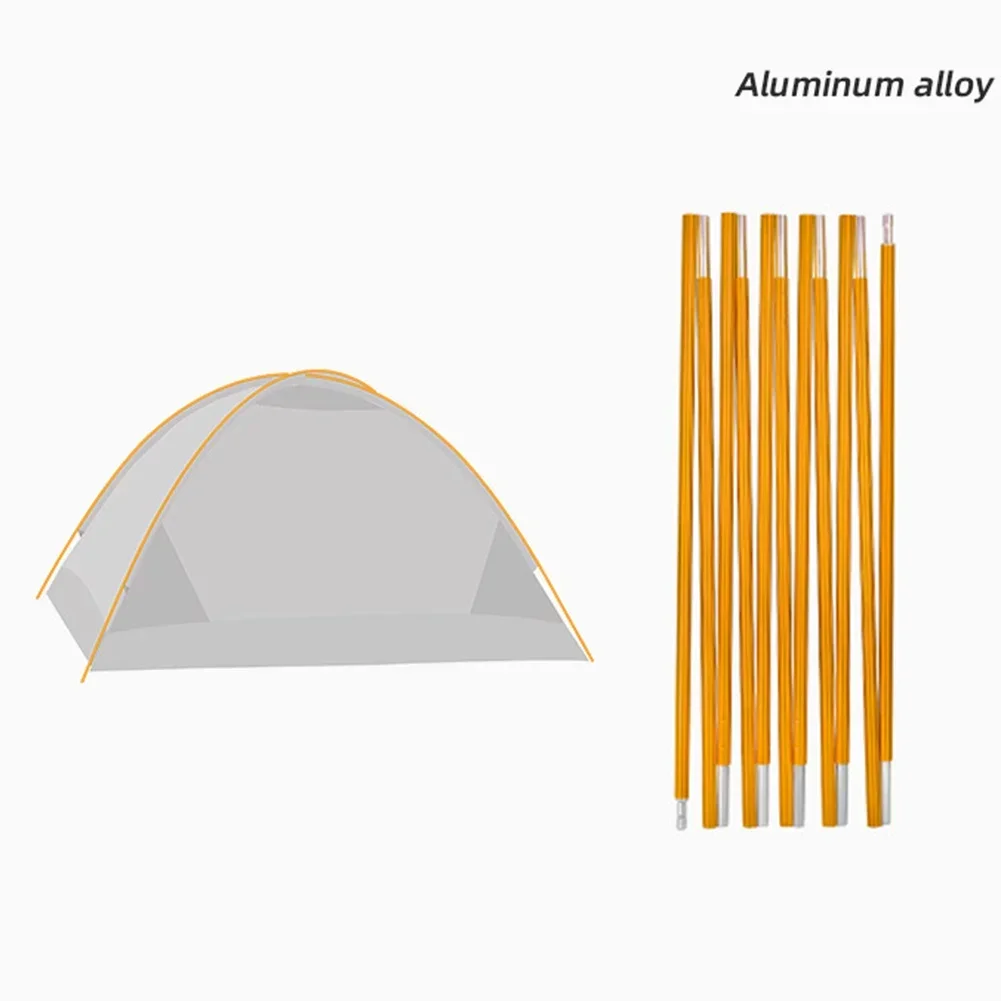 

1 Set New Camping Tent Pole 3.3m X 8.5mm High-strength 7001T6 Aviation Aluminum Alloy Tent Pole Camping Equipment Tents Hiking