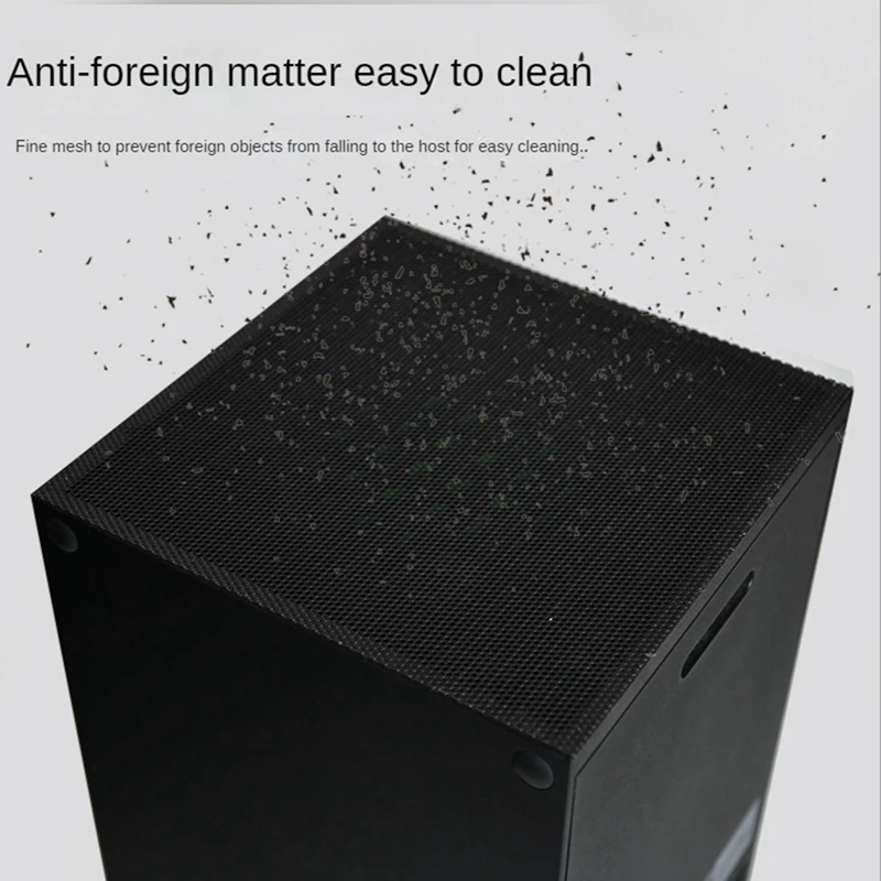 1Set Cooling Fan Filter Dustproof Cover for Gaming Console Dust Cover Game Host Dustproof for Series