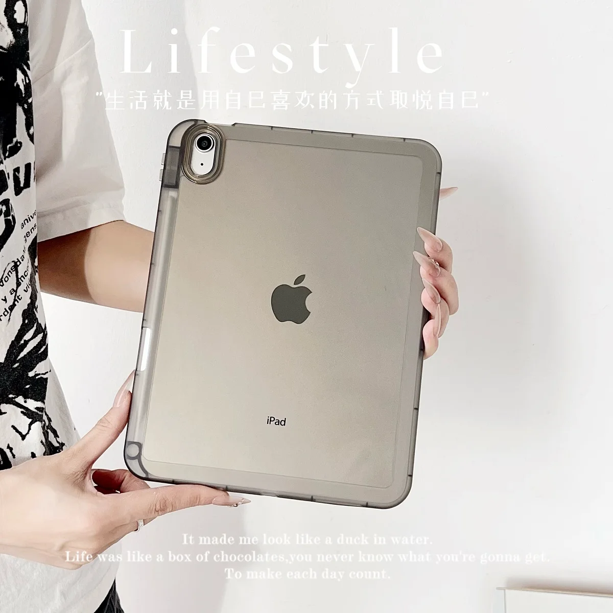 For iPad 5th 6th 9.7' 7th 8th 9th 10.2' Air 4 Air5 Air11 A16 2025 Pro11 10th iPad Mini 4 5 6 7 TPU Cover Case With Pen Groove