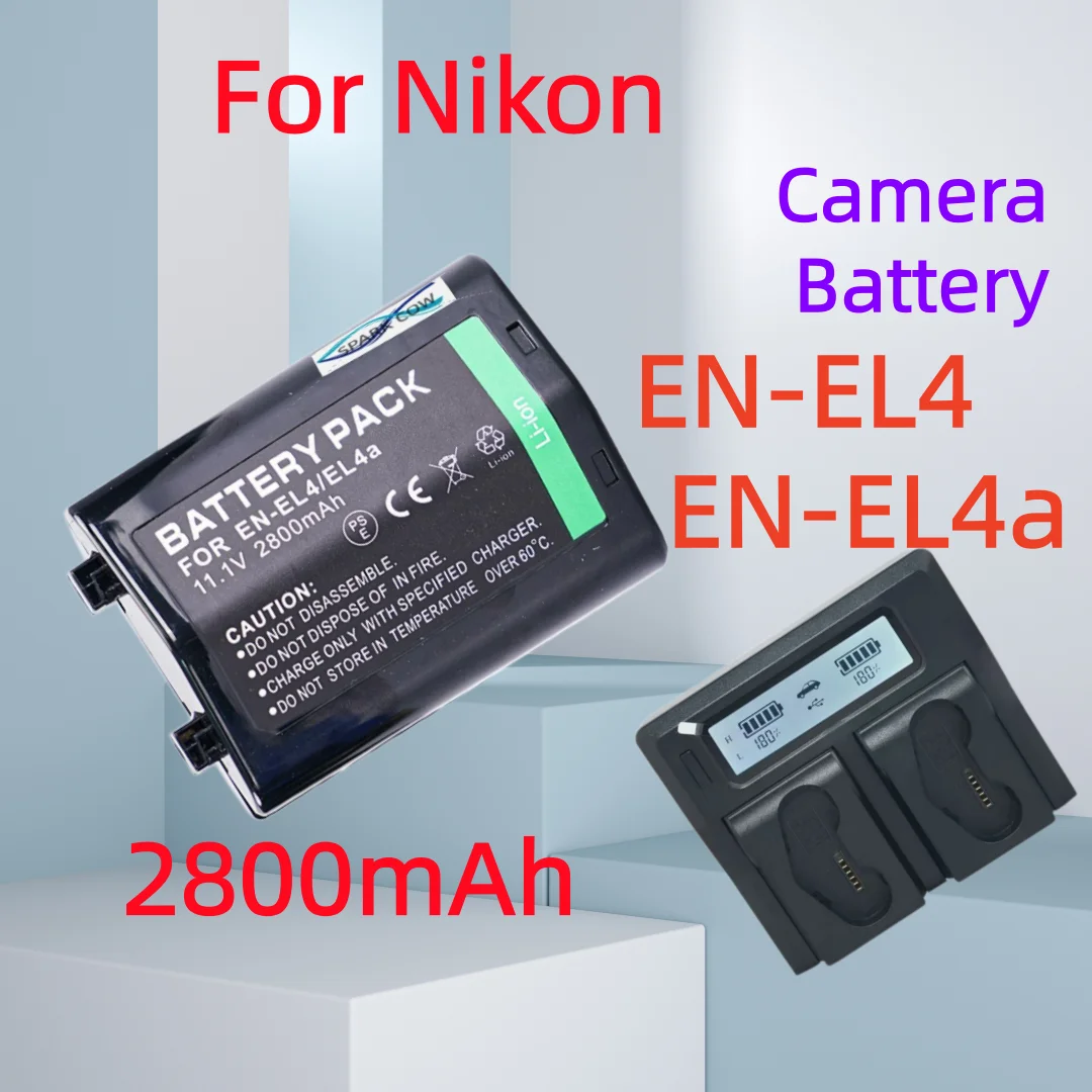 2800Mah EN-EL4 En E…