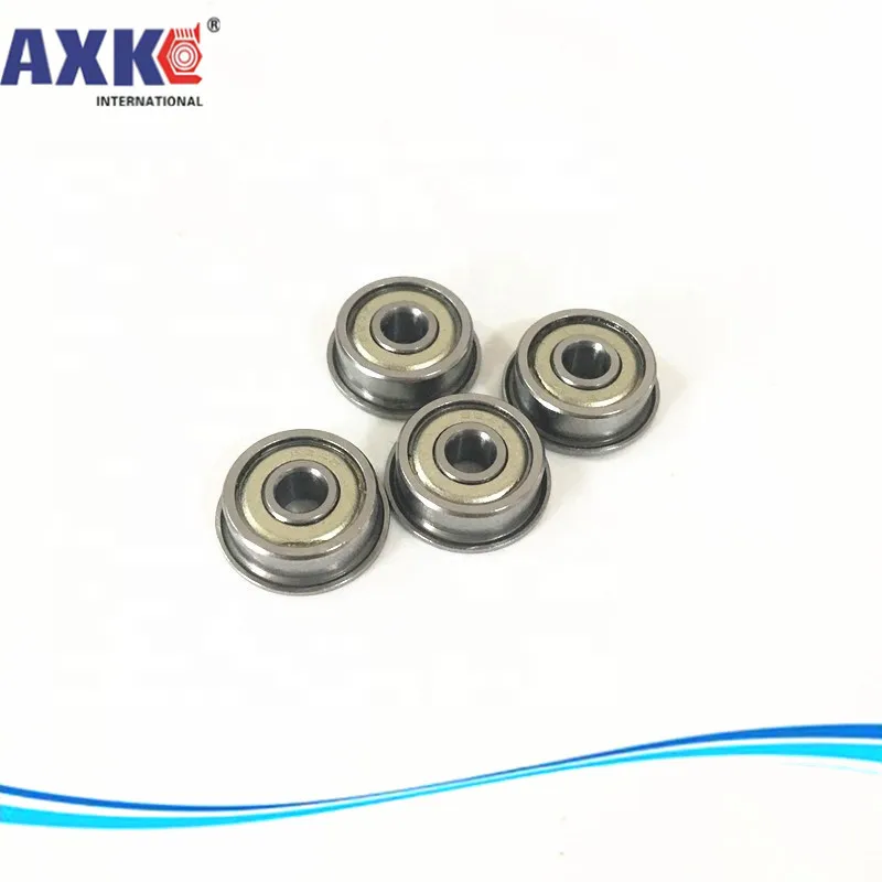 free shipping high quality ABEC-5 Z2V2  F623 ZZ flange bushing ball bearings F623ZZ 3*10*4 mm