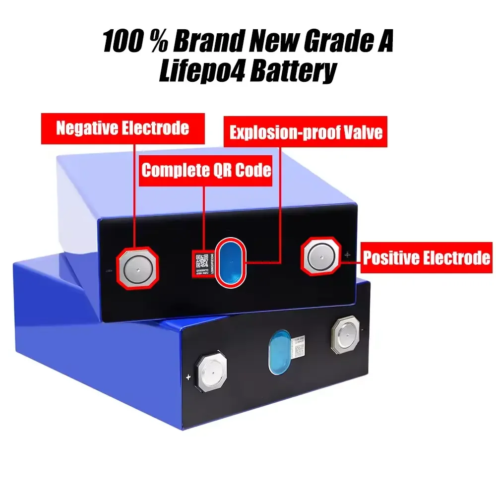 EVE LF230 3.2v 230ah lithium ion Prismatic Lithium iron phosphate battery for electri  (4 Pcs Packag) vehicles lfp(