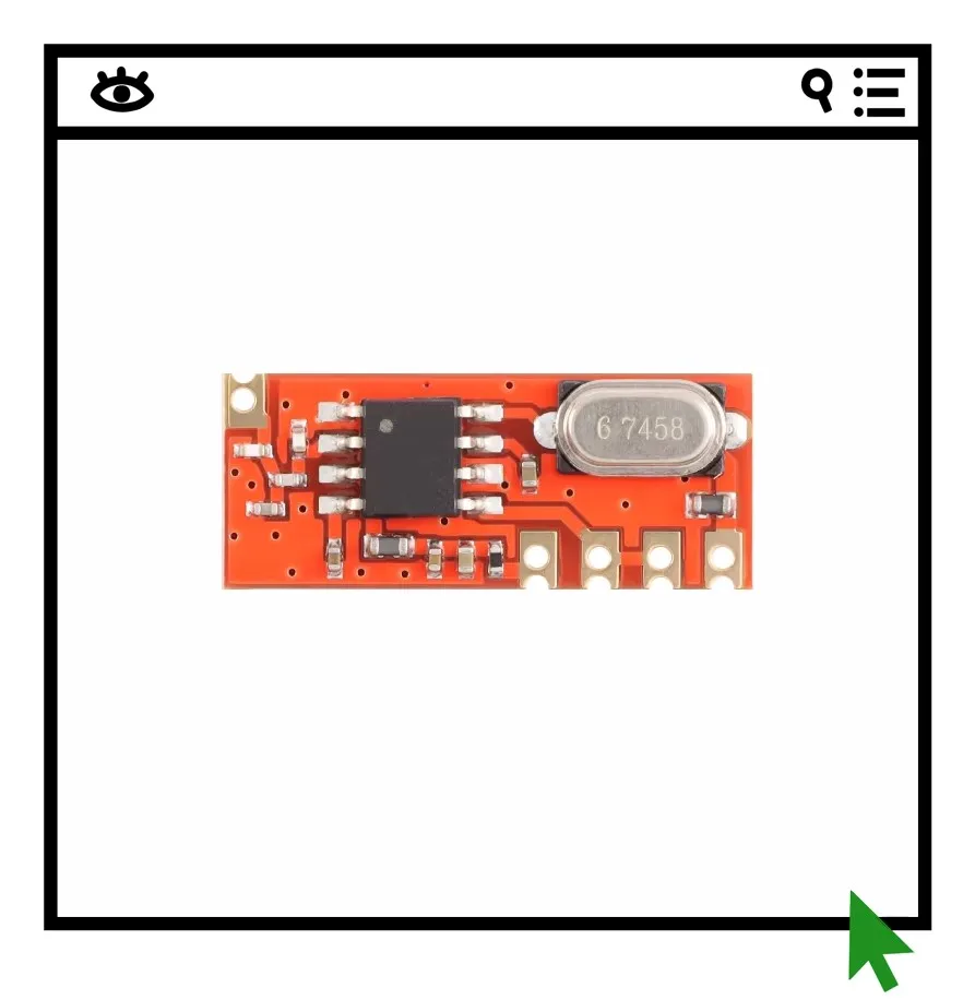 

5 шт. Модули беспроводного дистанционного управления для умного дома с защитой от помех, дальнего действия - R6 (433 МГц)