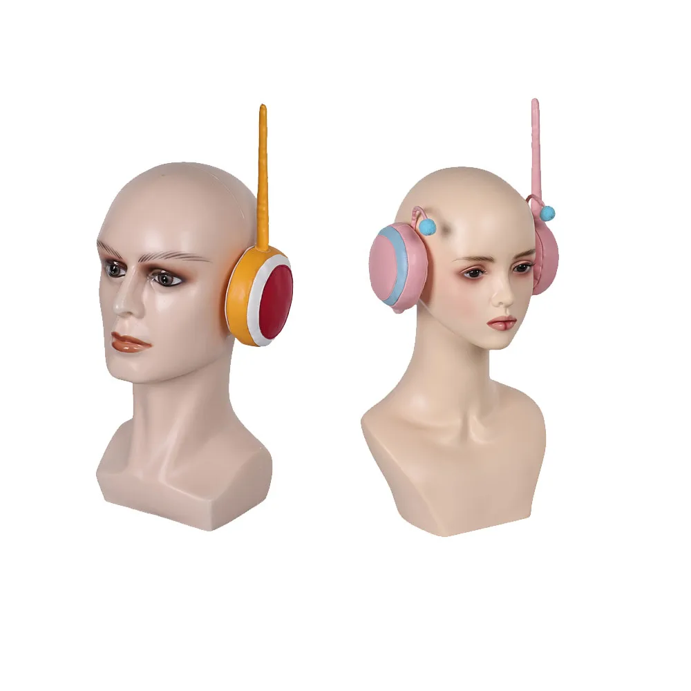 Nami Luffy Egghead Cosplay Earmuffs Halloween Carnival Costume Accessories Earphone Prop Adult Men Women Disguise Props