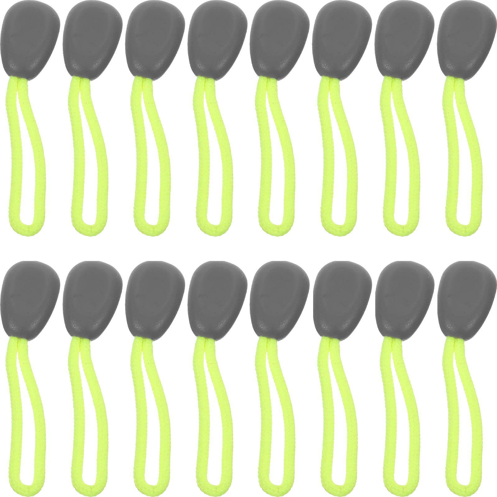 

30pcs Zipper Pulls Replacement Durable Practical Plastic Polyester Handle Ropes for Jacket Bag Suitcase Backpack Camping Hiking