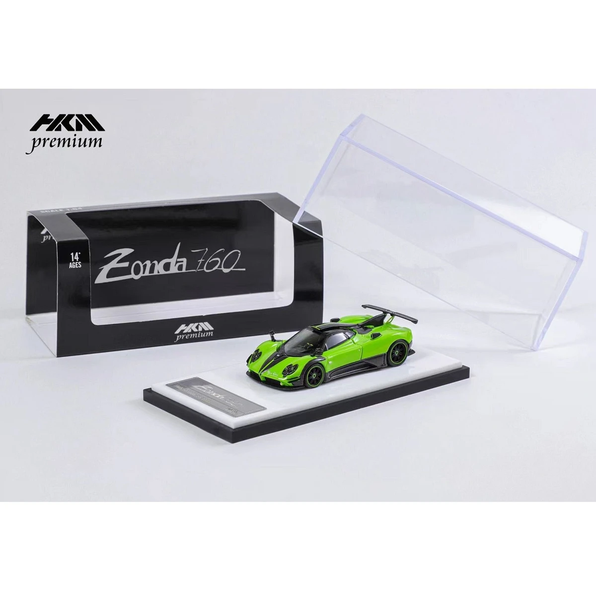 HKM 1:64 Zonda760 Diecast Model samochodu edycja limitowana kolekcjonerskie hobby zabawki prezenty prezenty