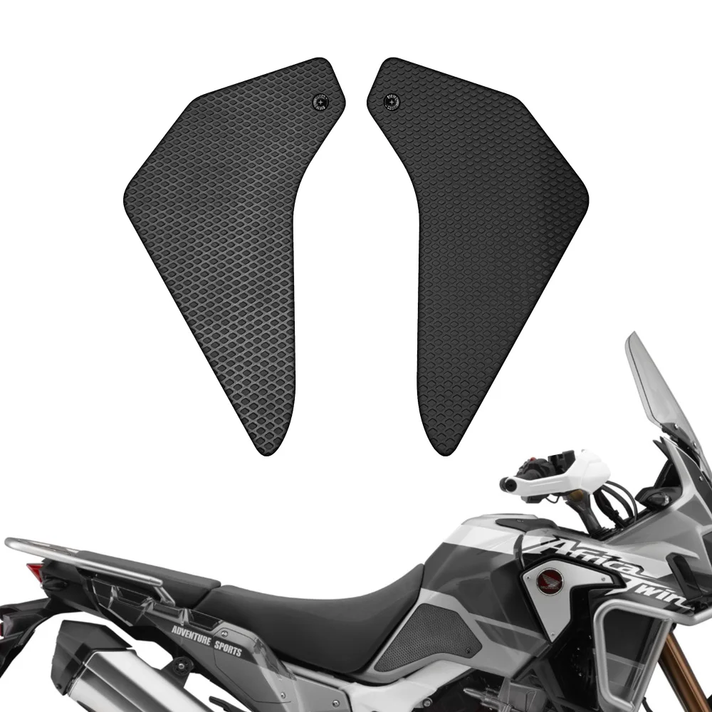 For Honda CRF1000 AFRICA TWIN ADV SPORT  2018 2019 Motorcycle Tank Traction Pad Anti Slip Sticker Gas Knee Grip Protector