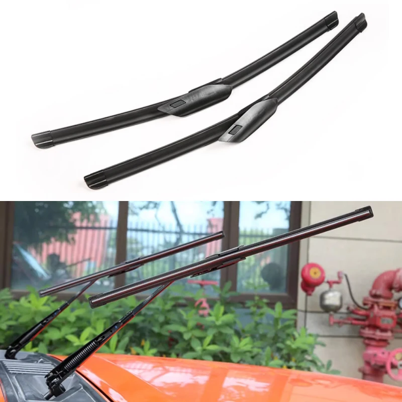 Fit for Tank 300 Wiper Modification Front Windshield Glass Boneless Wiper Silicone Coating Strip Car Exterior Accessories