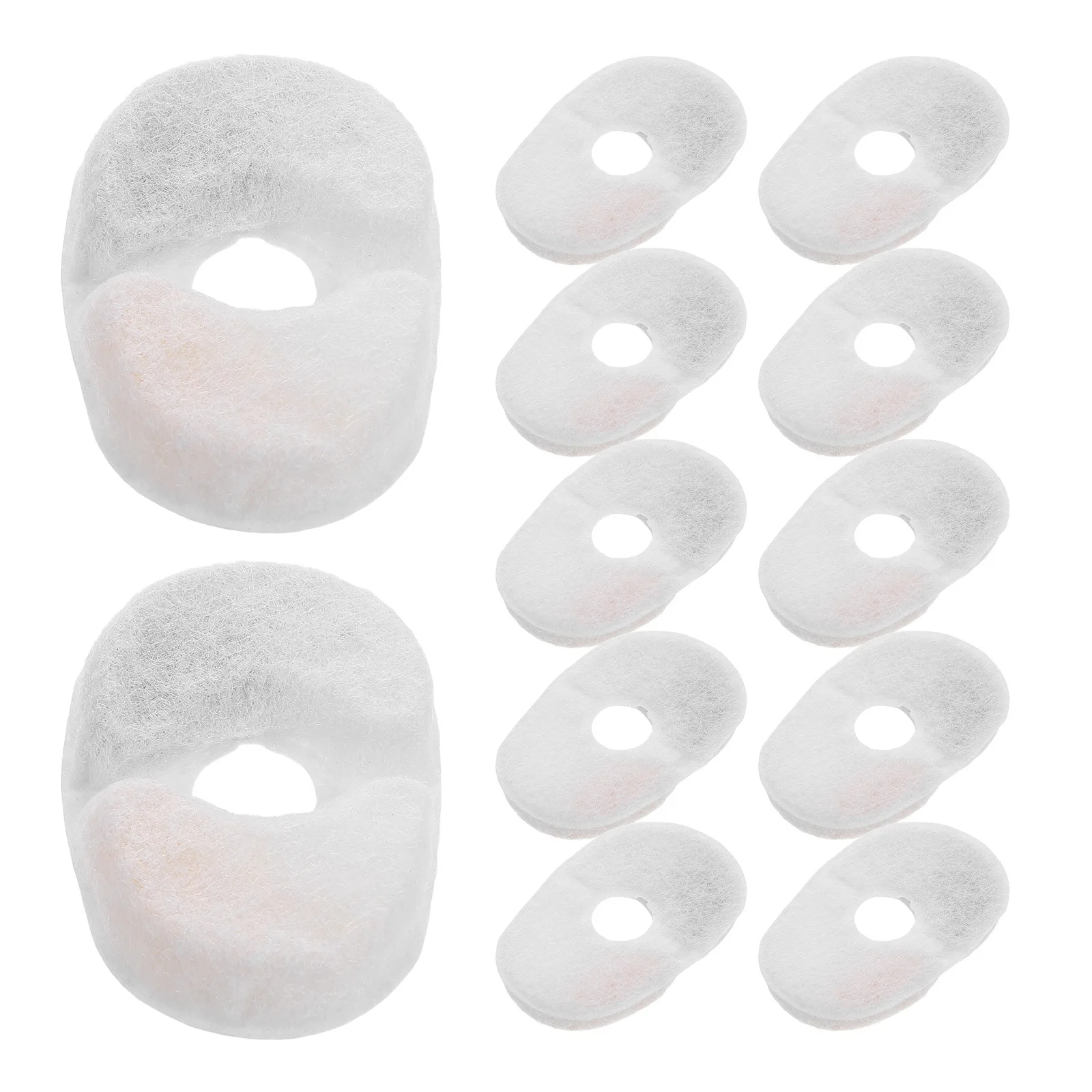 

12 pcs Pet Water Fountain Filter Replacement: Compatible With Cat Dog Dispensers Triple Filtration Removes Hair Debris Odors