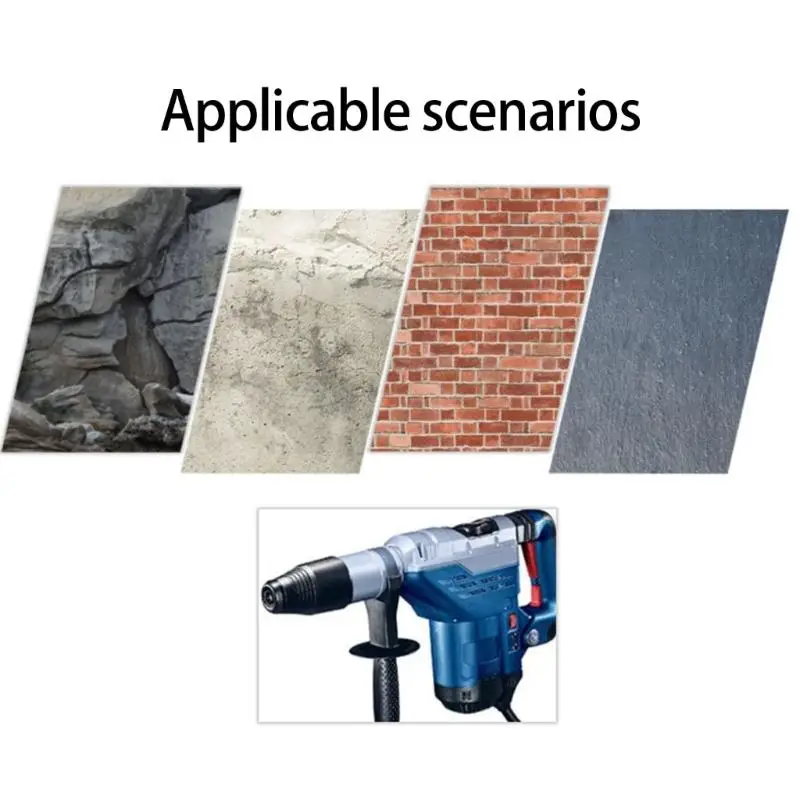 

652F Наконечники для сверл, настенный кирпичный блок, электрические молотки, перфоратор для каменной кладки, электроинструмент,