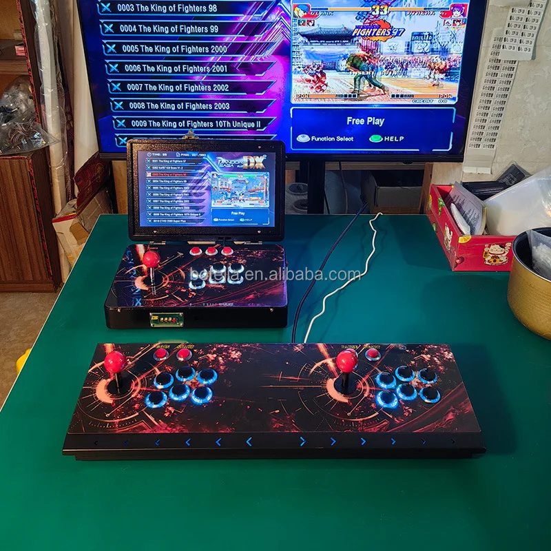 2026 New Dual-Joystick Portable Arcade Machine  Retro All-in-One Fighting Console for Home Use