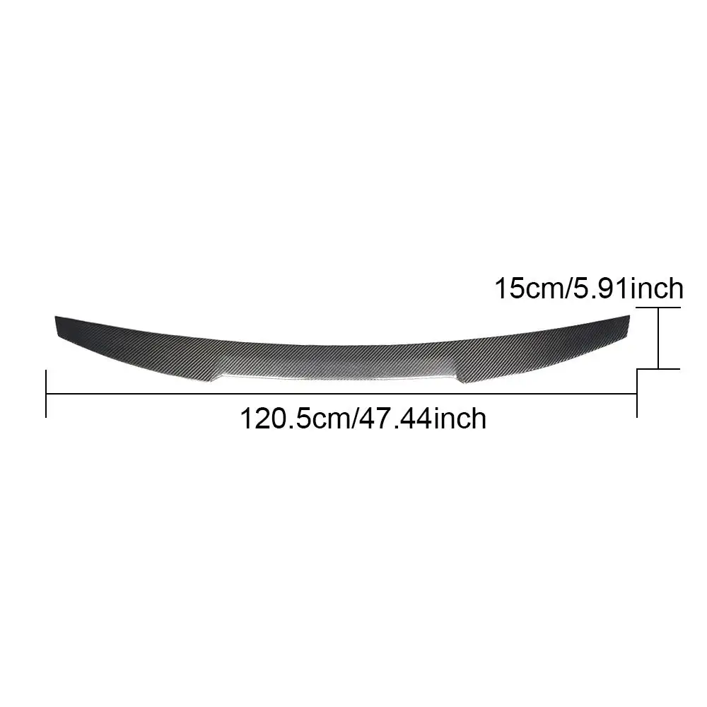 Aileron de coffre arrière en Fiber de carbone de Style M4, pour BMW série 3 E36 318i 320i 325i berline 91-98