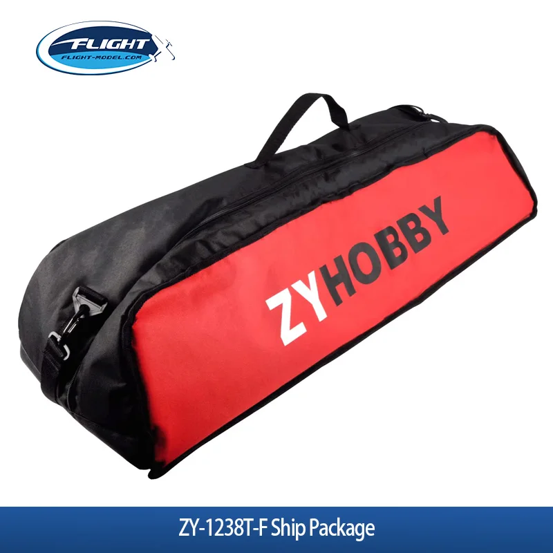 Waterproof RC Model Boat Carry Bag Double Zipper Design Single Shoulder Strap Storage Case For Racing Ship And Accessories