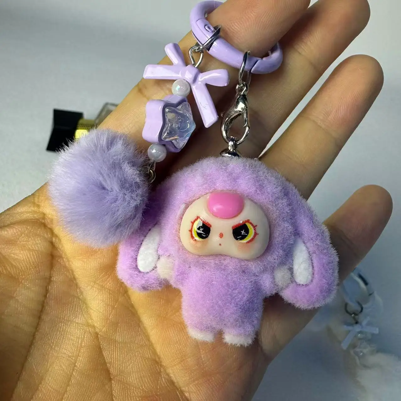 พวงกุญแจตุ๊กตาการ์ตูนจิ๋ว น่ารัก ของขวัญ ของตกแต่ง พวงกุญแจ DIY จี้ห้อยกระเป๋า น่ารักสไตล์คาวาอี้