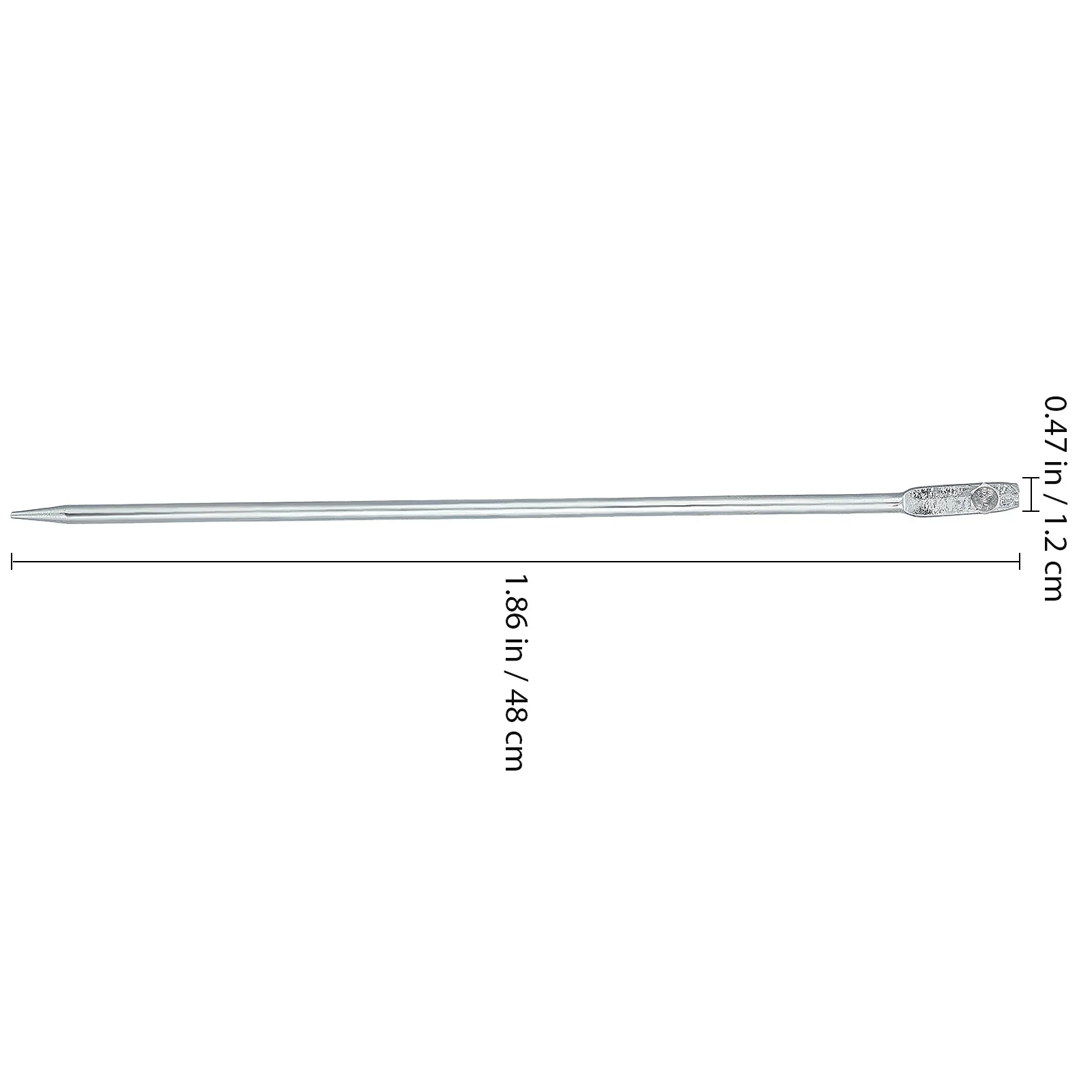 قضيب أرضي من الحديد خفيف الوزن للسياج الكهربائي والمشروعات الكهربائية الخارجية ومسبار محمول وتأريض الأسلاك المتينة