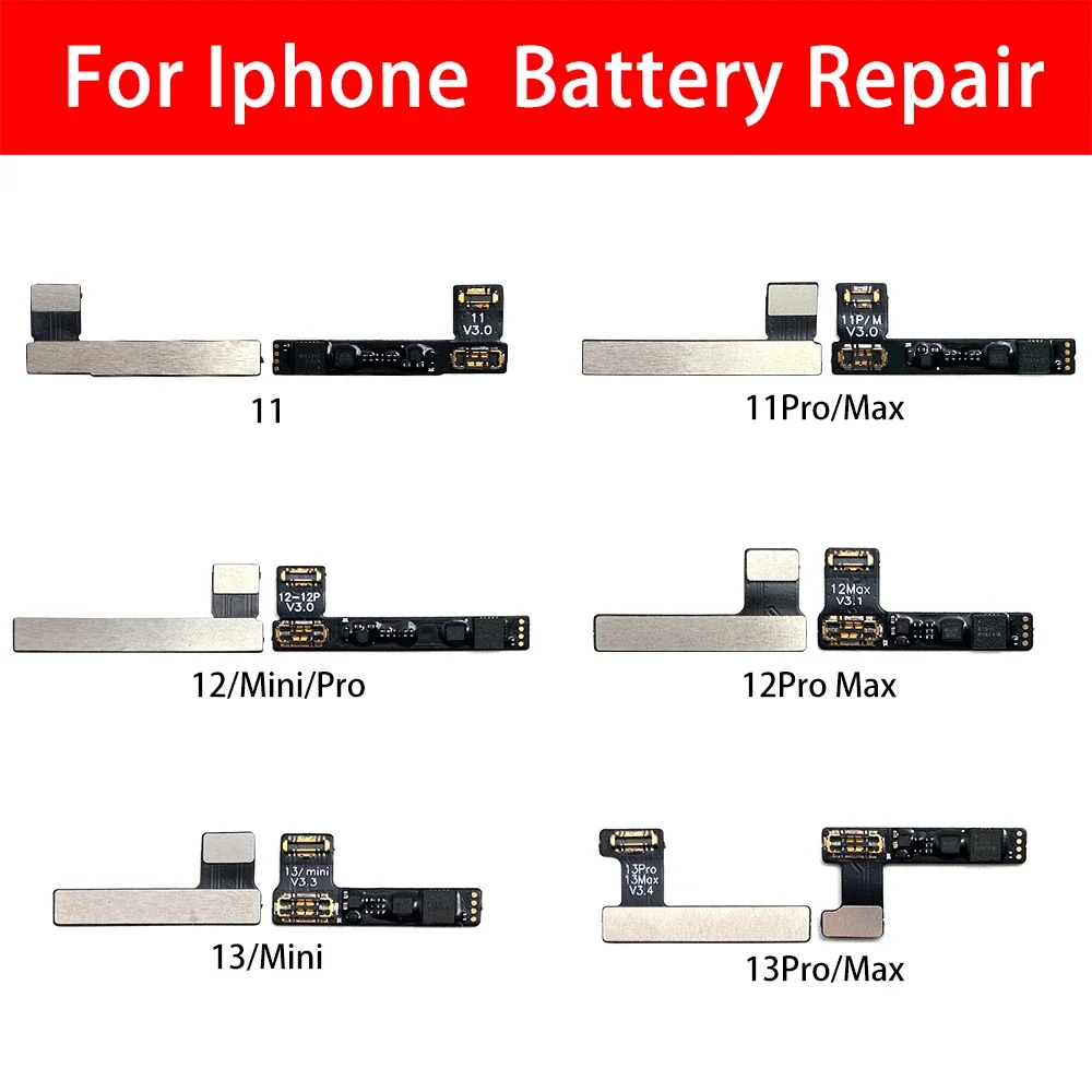 Battery Repair Board Error Removing Tools External Flex Cable For IPhone 11 Pro Max 12 13 Mini Replacement Parts