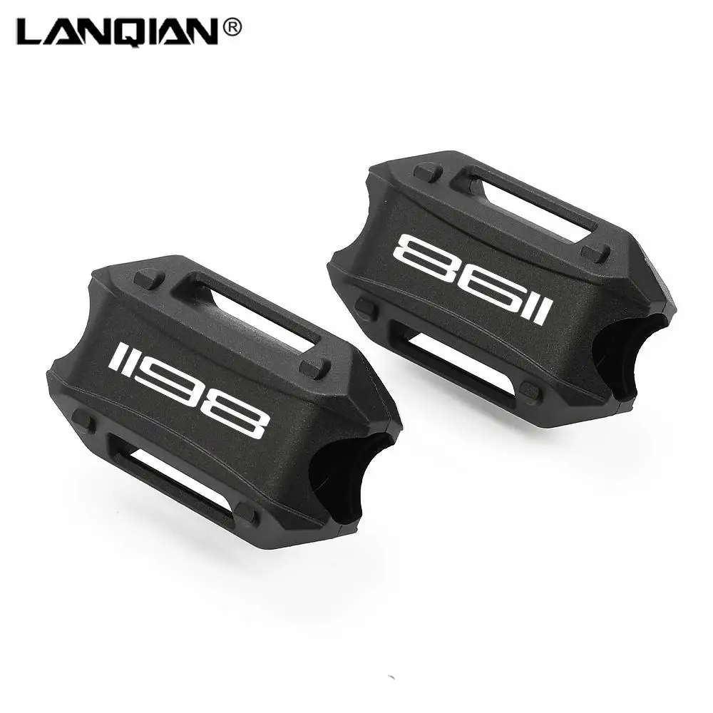 Motorcycle Crash Bar Bumper Engine Guard Protection Decorative Block For DUCATI 1098 1100 SPORT 1199 1199PANIGALE 1199 PANIGALES