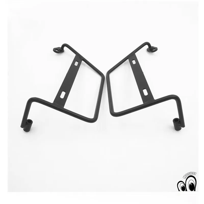 A pair Motorcycle Side Case Bracket For Honda CROSS Cub CC110 Motorcycle Bag Bracket Side Box Saddlebag Brackets Storage Bags Lu