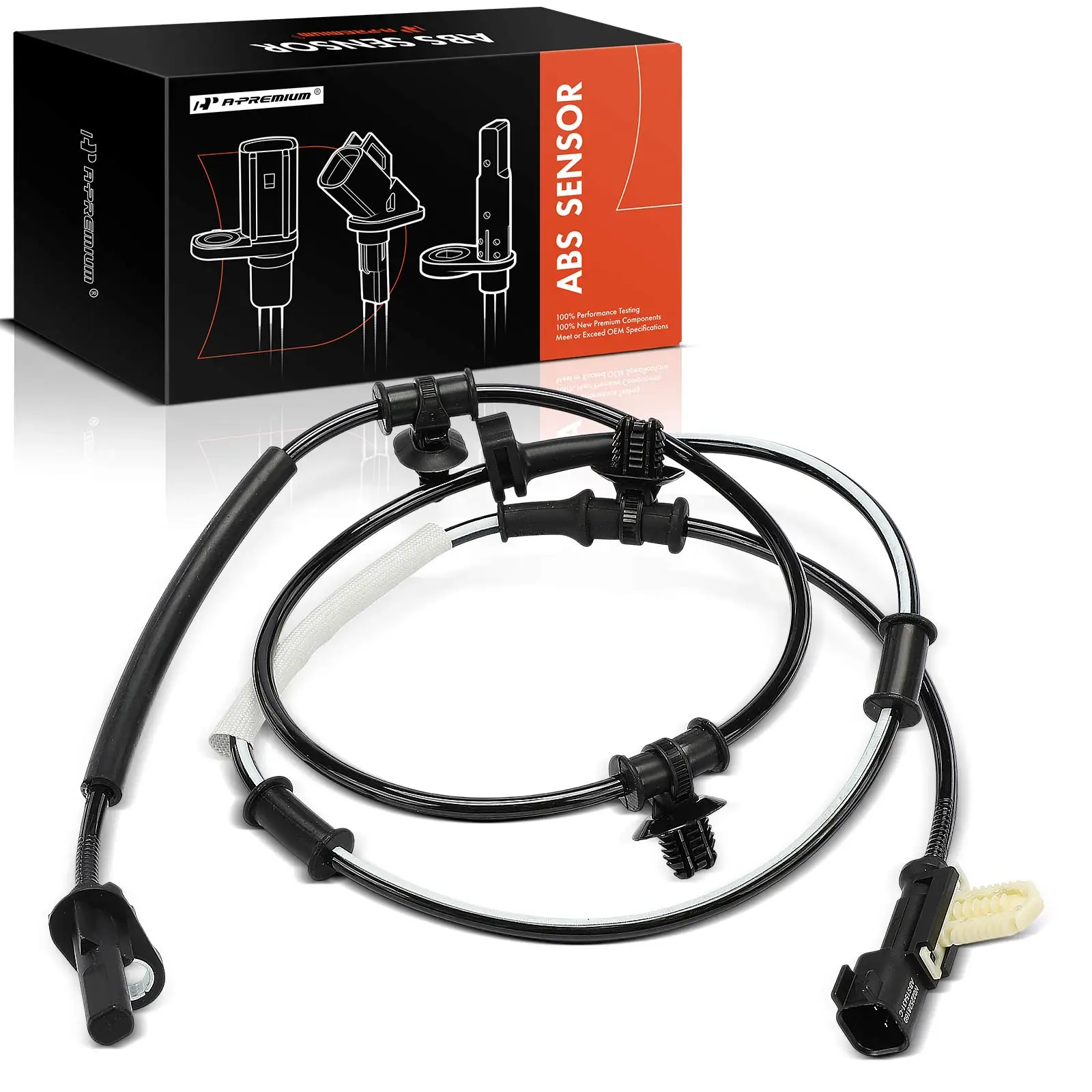 A-Premium Rear Driver Side ABS Wheel Speed Sensor for Ford F-150 2017-2020