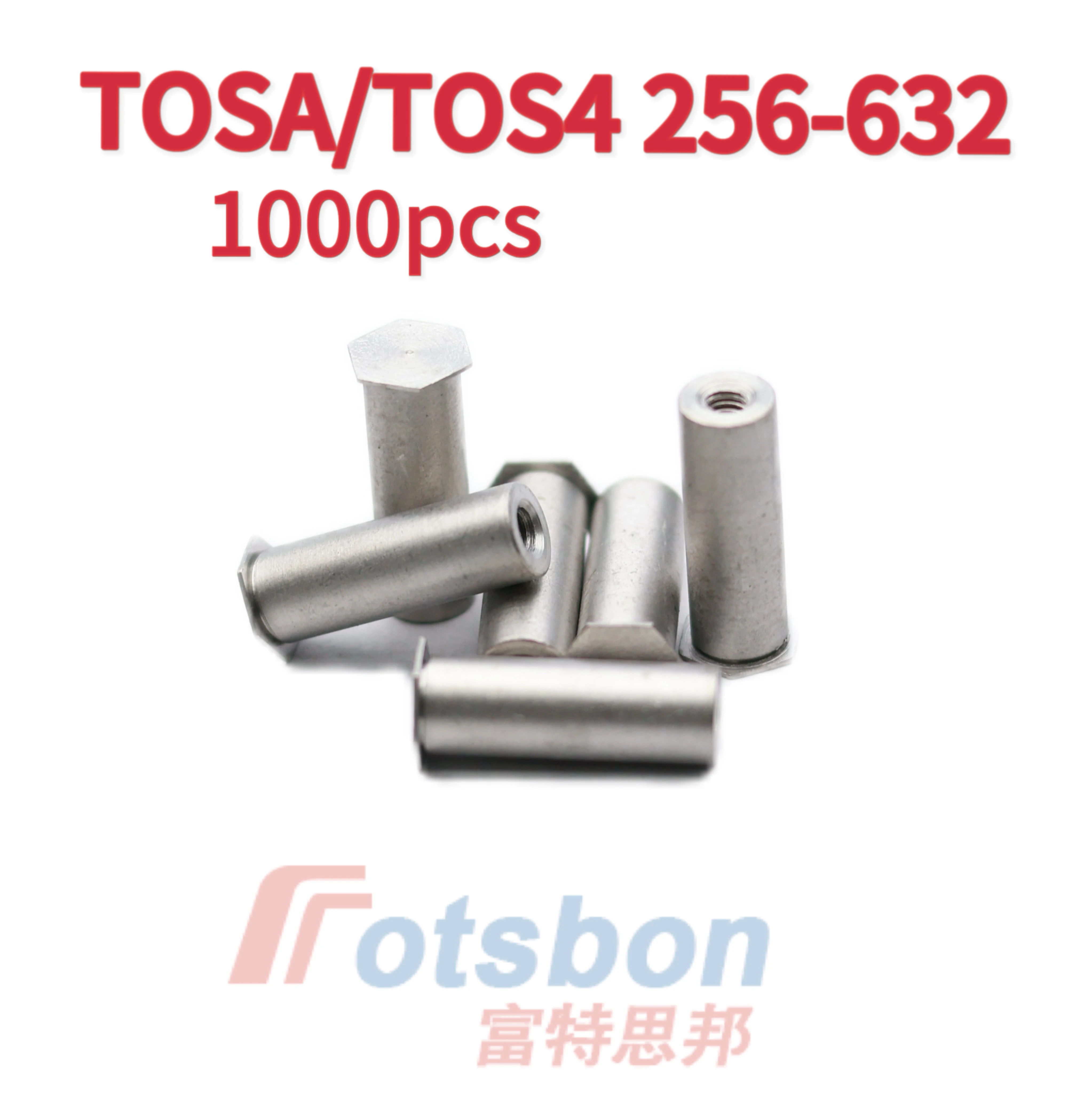 Thin Head Self-Clinching Threaded Standoffs Hex Stud TSOA/TSO4-256/6256/440/6440/632  Use In Sheet 0.63MM Carbon Steel Aluminum