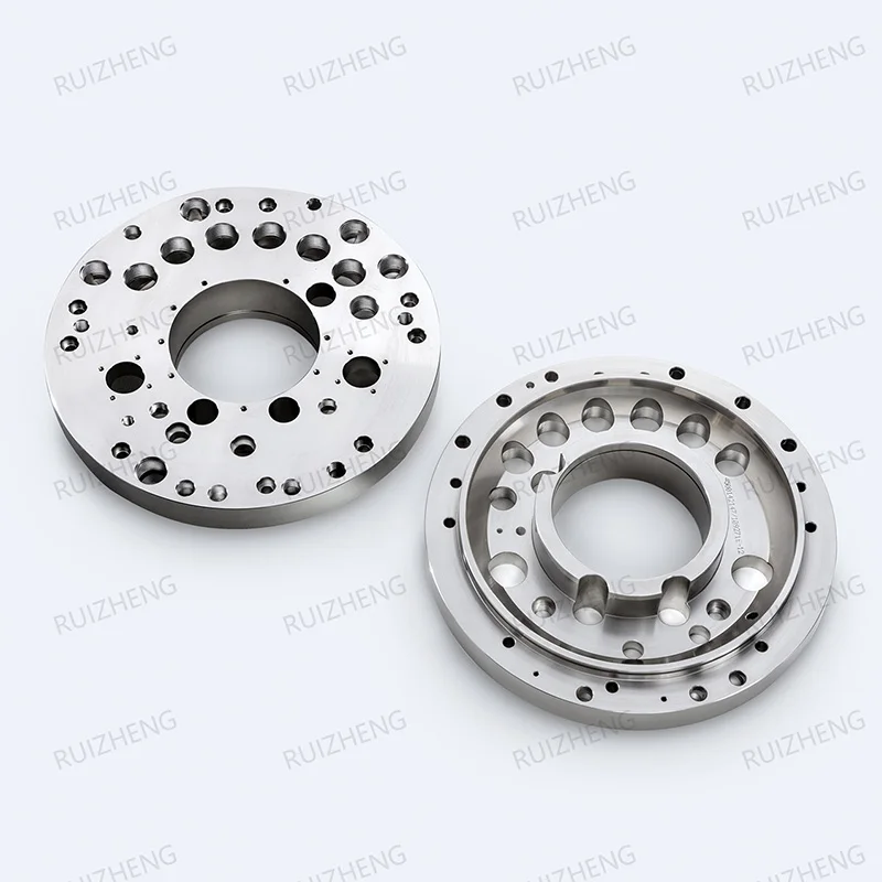 . CNC Linear Shaft Cylindrical Grinding Services & Drive Axis Precision Machining Front Bearing Retainer Stainless Steel