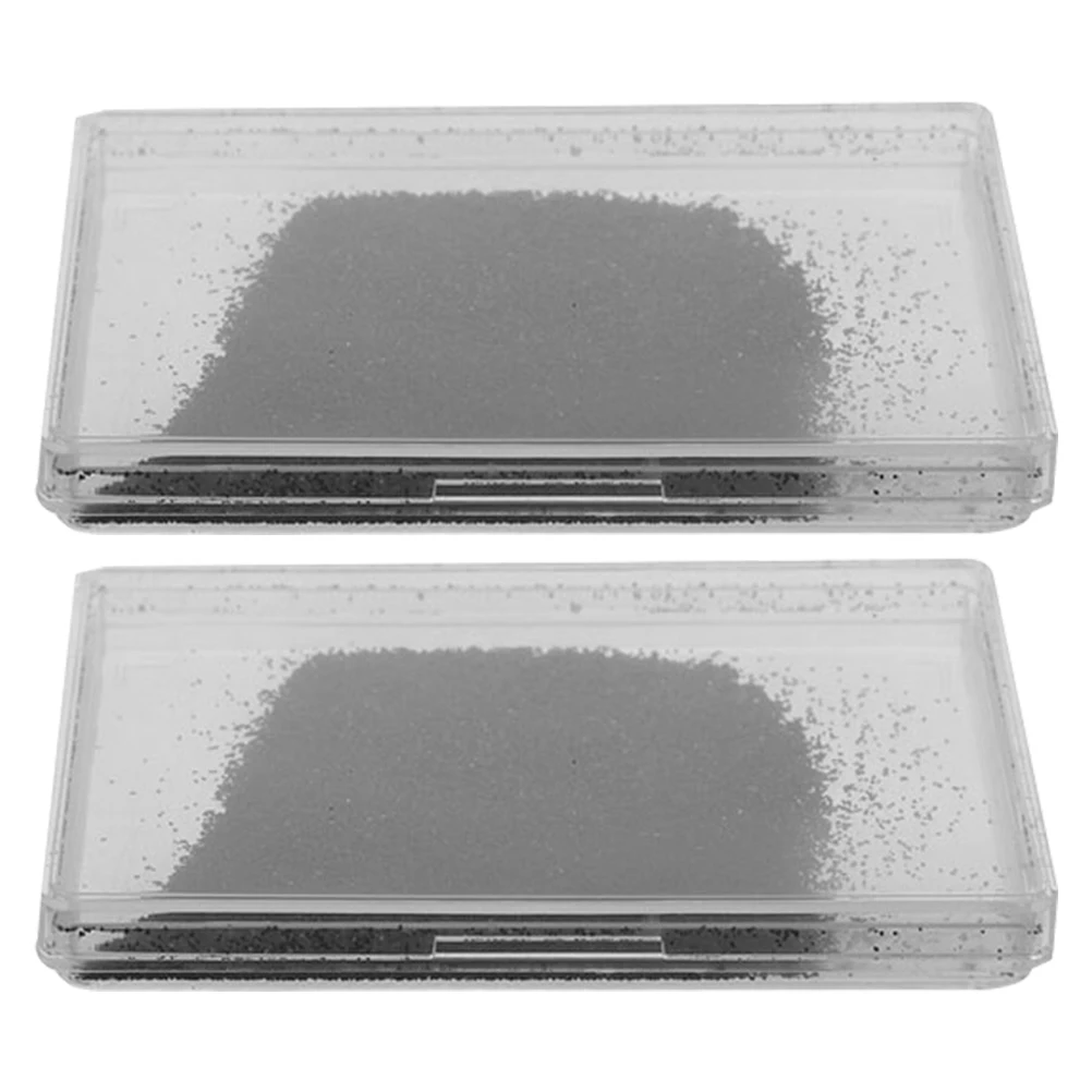 

2pcs Iron Powder Box Physics Science Experiments Filings Demonstration Equipment Magnetic Field Learning Tool Teaching Supplies