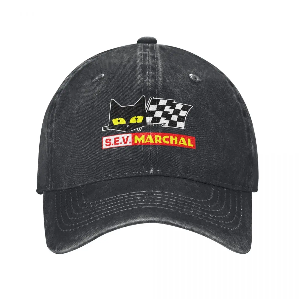 SEV Marchal Red 2 Baseball Cap Ball Cap Vintage Trucker Cap Snap Back Hat Mens Tennis Women's