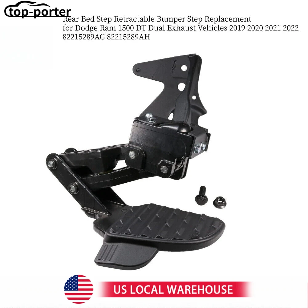 

82215289AH 82215289AB Rear Bed Step 82215289AD For 2019 2020 2021 Ram 1500 DT Dual Exhaust Vehicles 82215289AG
