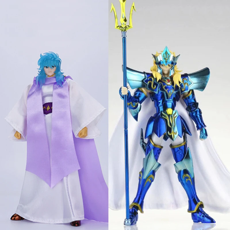 

JM.MST Model Saint Seiya Myth Cloth EXM/EX Poseidon Sea Emperor with Casual Wear Blue Ver Knights of the Zodiac Action Figure