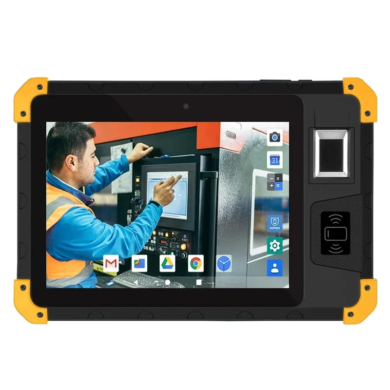 8 Inch Android Tablet PC Full Netcom 4G with Big 10000mah Battery Rugged Industrial Design NFC USB Type C Quad Core IP65 2GB New