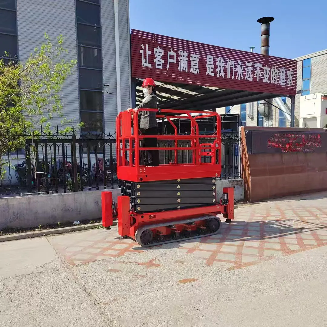 Brand New Made in China  Hydraulic Jacks   10m Electric Scissor Lifting