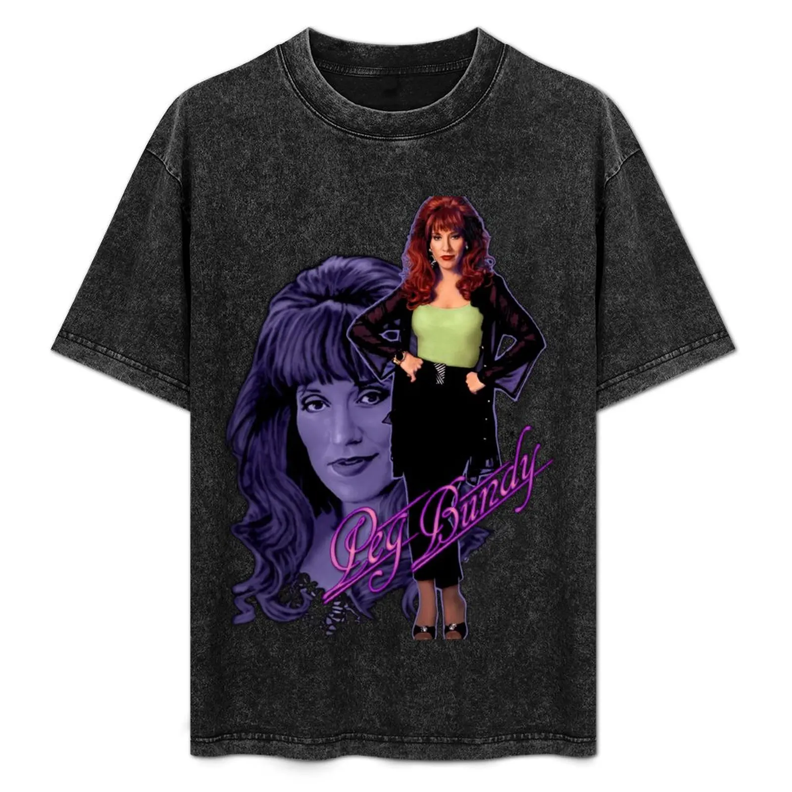 Peg Bundy T-Shirt summer tops Aesthetic clothing vintage t shirt for men