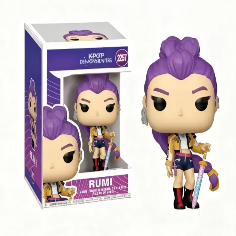 Figurine 1-6 pièces Rumi Zoey Mira Saja Anime démons chasseurs Memento