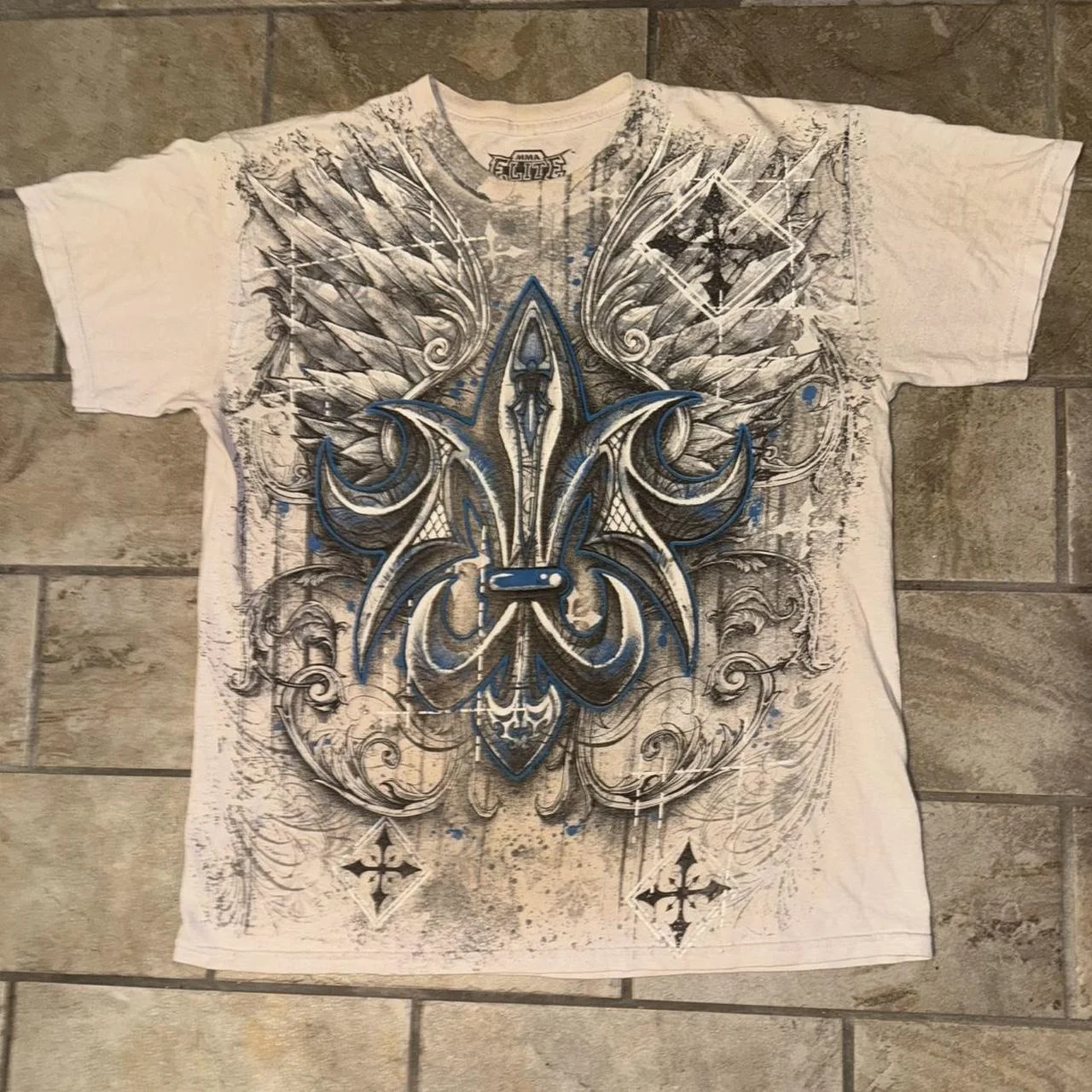 

Футболка с буквенным принтом MMA Elite Gothic Y2K, винтажная уличная футболка унисекс в стиле ретро, темный эстетичный хлопковый топ большого размера с графическим рисунком