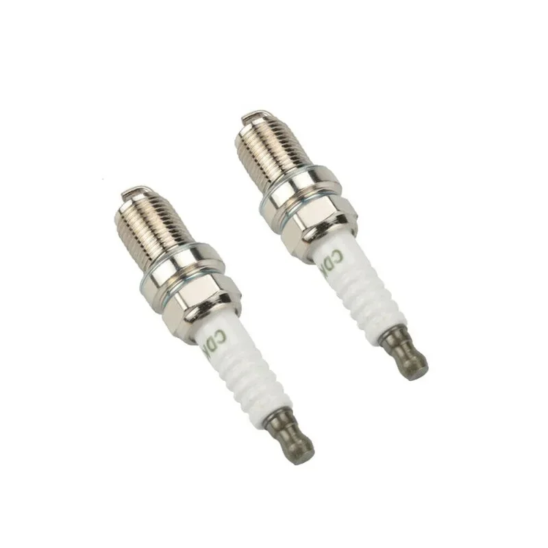 2Pcs Spark Plug RC12YC Fit Champion For Briggs OHV Engine 792015 491055 691043 Lawn Mower Trimmer Replacement Parts
