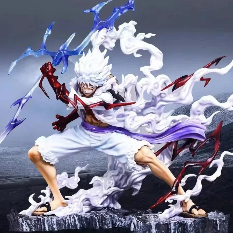 

One Piece Raiden Five Gear Nica Lightning Luffy Action Figure Model Statue Toys Collection Decoration Model Toys Gift 2026