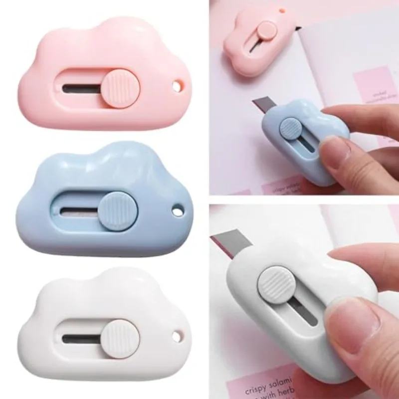 

1pcs Mini Art Practical Art Knife Craft Packaging Reusable Blade Stationery Letter Opening and Sealing Paper Cutting Knife