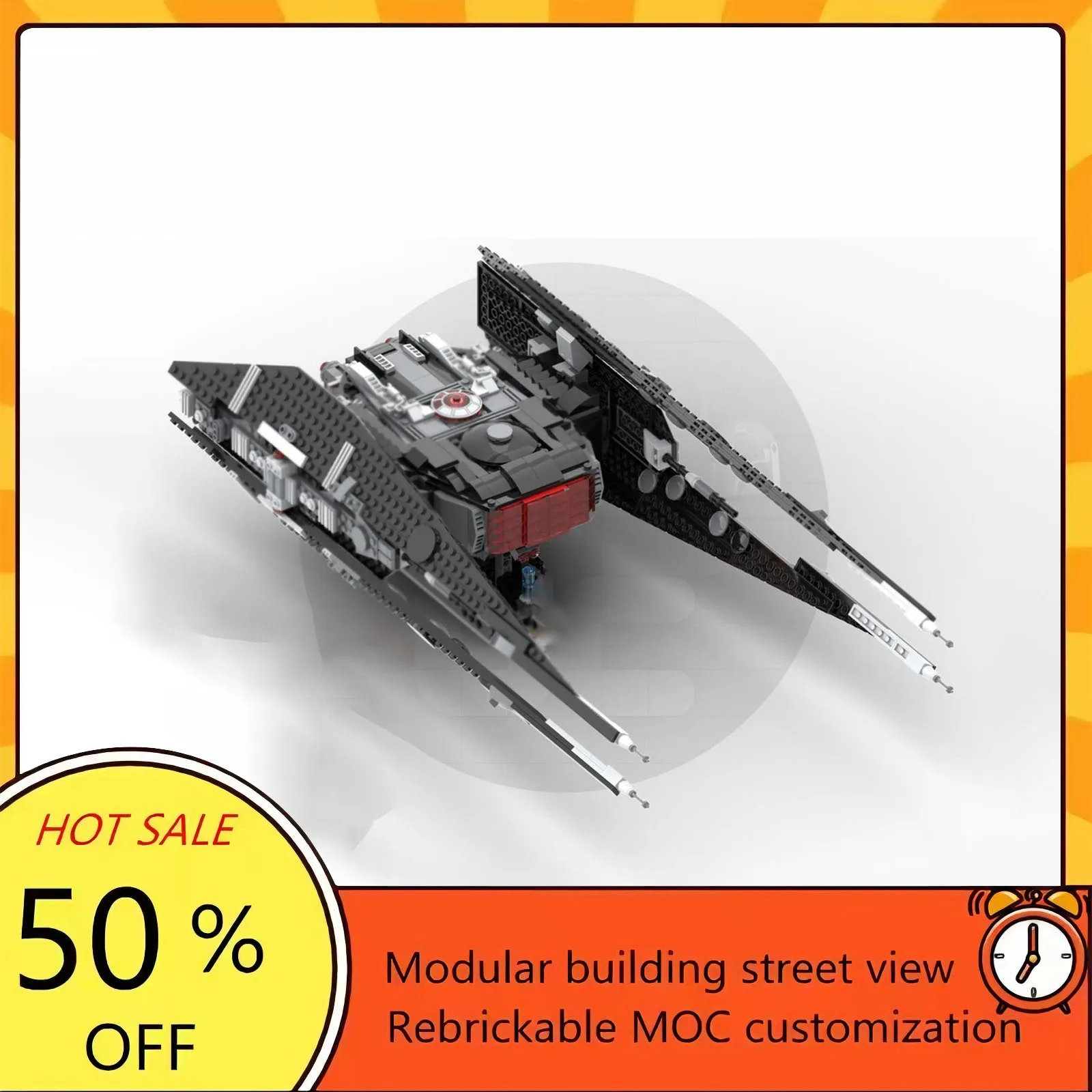 

Набор для сборки космического корабля из 1163 деталей, популярная модель по мотивам фильма «Звездные войны», модульный конструктор, технологичный подарок, игрушка для детей на праздники