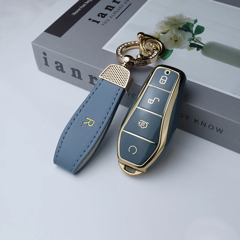 TPU 4-Button BYD Car Key Fob Case - Song Pro, Han, Tang - Image 7