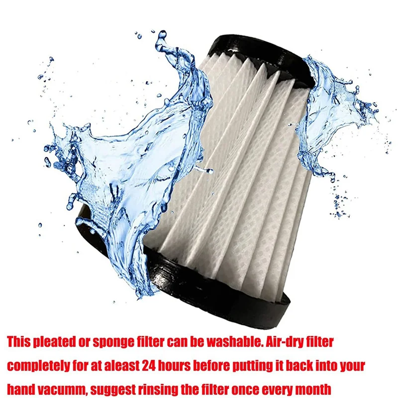 فلتر بديل A01V-10Pack متوافق مع المكنسة الكهربائية المحمولة Dirt Devil Scorpion طراز F117، مقارنة بالأجزاء AD40117