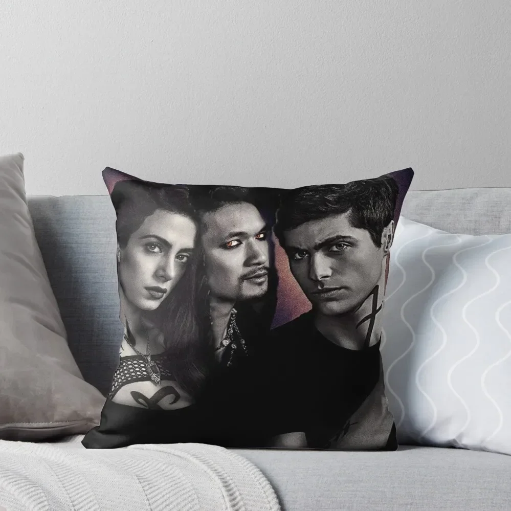 

Shadowhunters: Magnus/Alec/Izzy Throw Pillow Sofa Cushions Luxury Cushion Cover Pillow