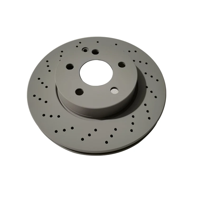 OE A2044213612 قطع غيار السيارات القرص الأمامي الدوار قرص فرامل السيارة الأمامية لمرسيدس بنز #3