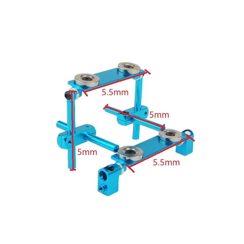 HSP Unlimited 94123 Sakura XS/CS Metal Invisible Car Shell Pillar with Strong Magnetic Tape Scale Adjustment