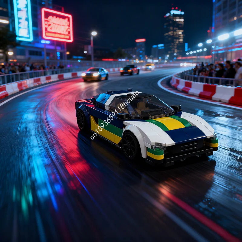 

307pcs MOC AvienPylat Hiboux City Champions Model Building Blocks Construction Christmas Gifts DIY Idea Brick Toys Kids Birthday