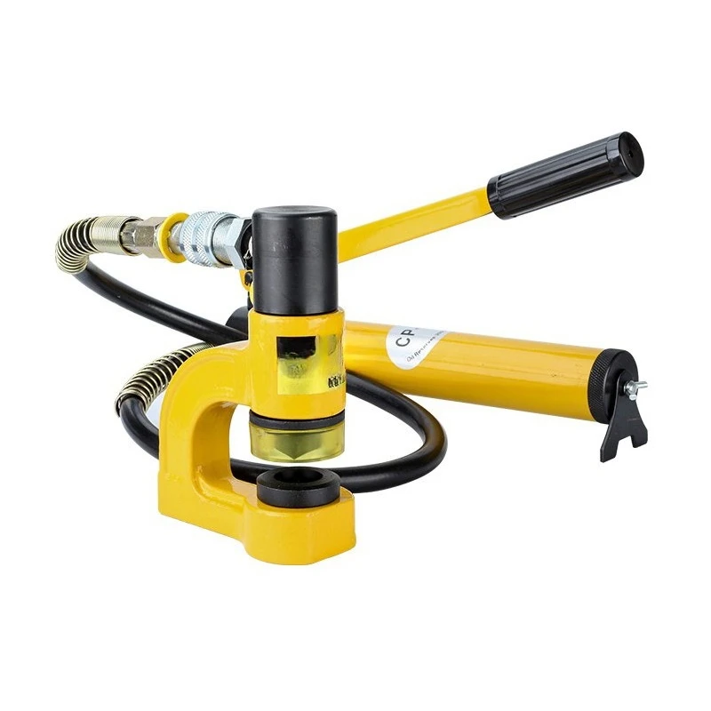 

Hydraulic bridge hole opener Sink thin stainless steel iron plate punching machine Convenient bridge copper and aluminum row