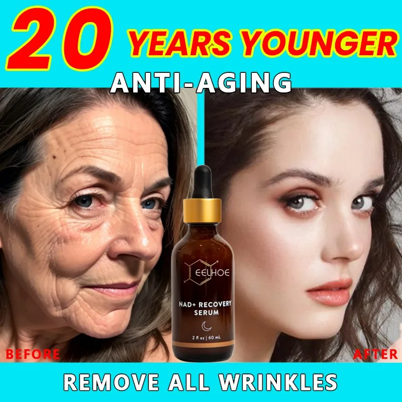 2023 New Upgrade Wrinkle Removal Serum Anti-aging Fade Fine Line Firm Lift Whitening Freckle Sensitive Skin Repair For Women Men