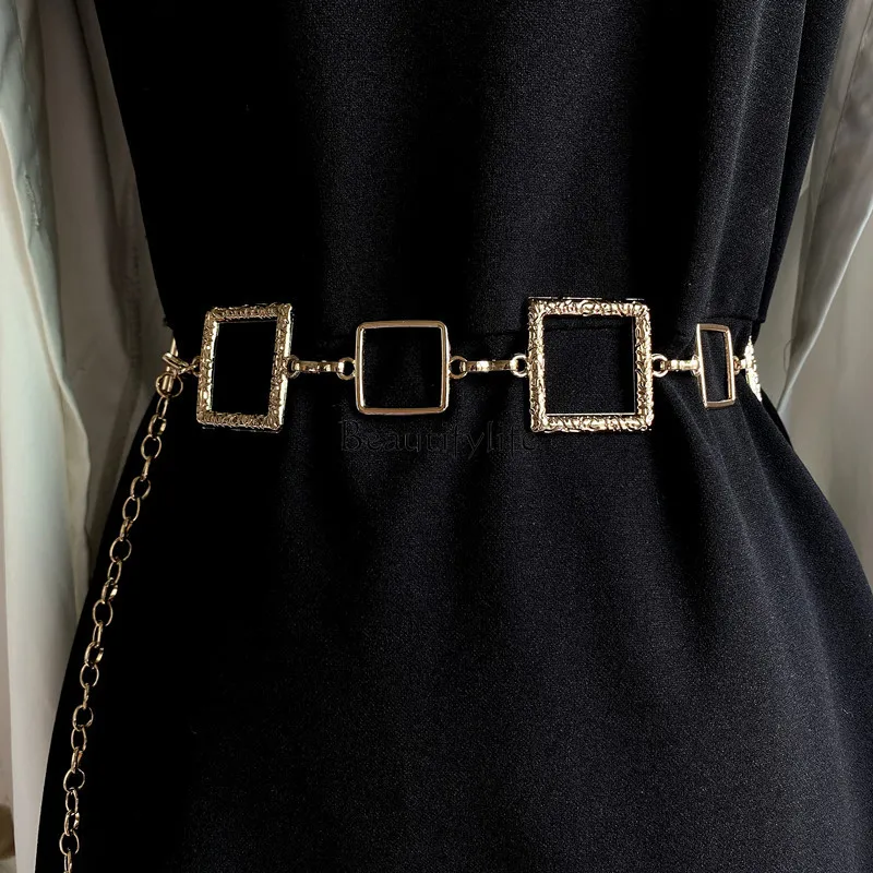 Hexagonal Waist Chain, Fashion Accessories, J Dress Shirt, Suit Belt