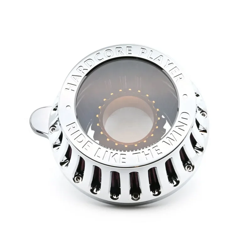 

New HD Touring Softail Air Intakes XL Sportster Dyna See-Through Air Cleaner Renburn Model Oil Filter Motorcycle Exhaust System